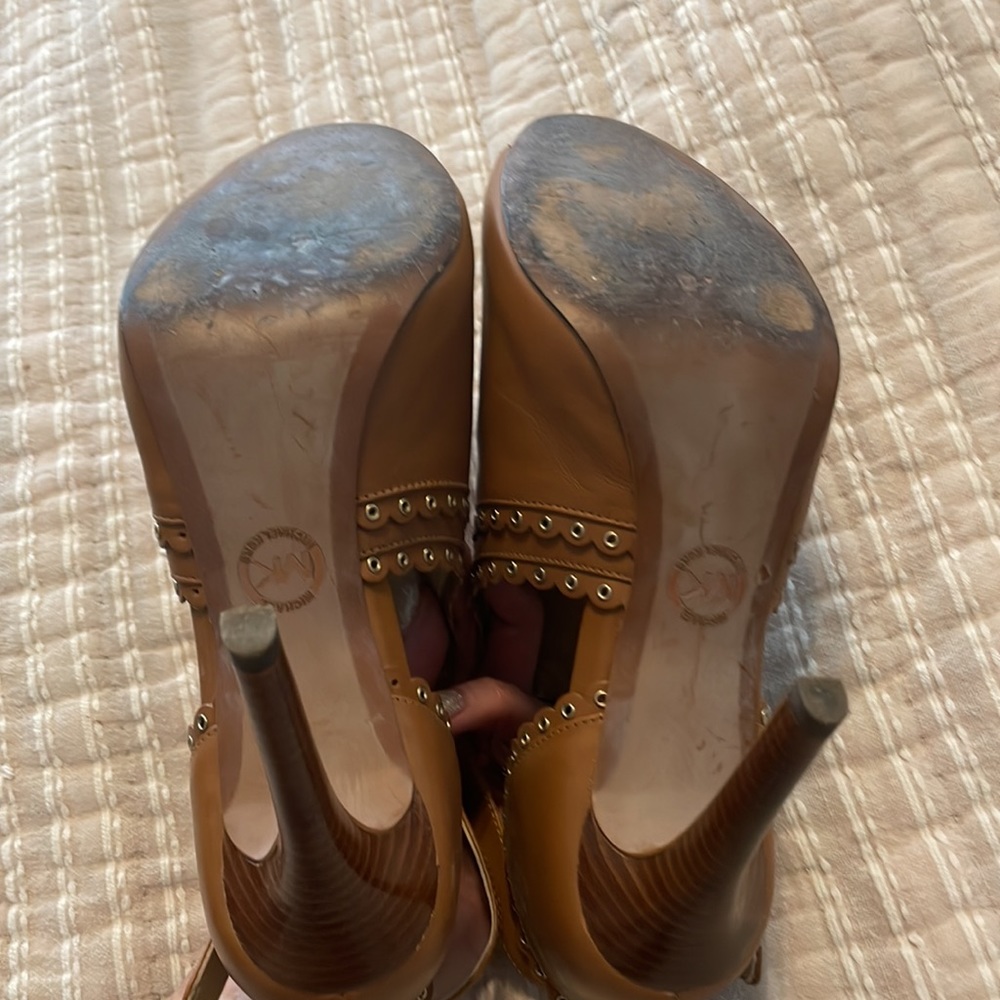 Michael Michael Kors Peep Toed Booties - Picture 5 of 5